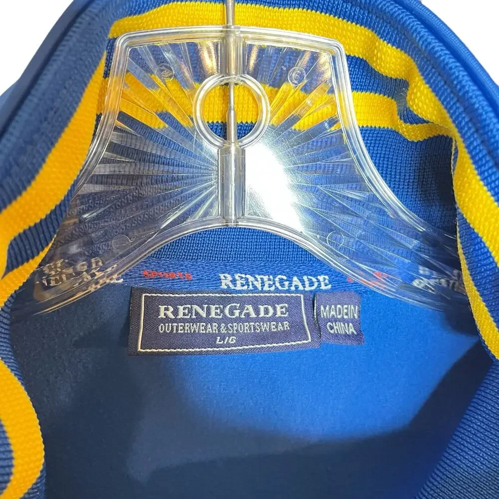 Renegade Golden State Warriors Dub Nation Fan Jacket Size Large
